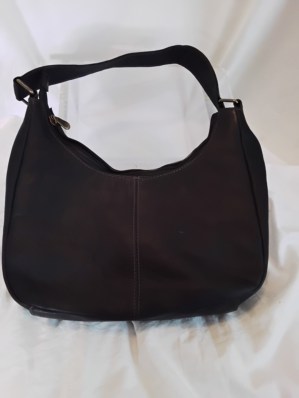Le Donne Classic Dark Brown Shoulder Bag